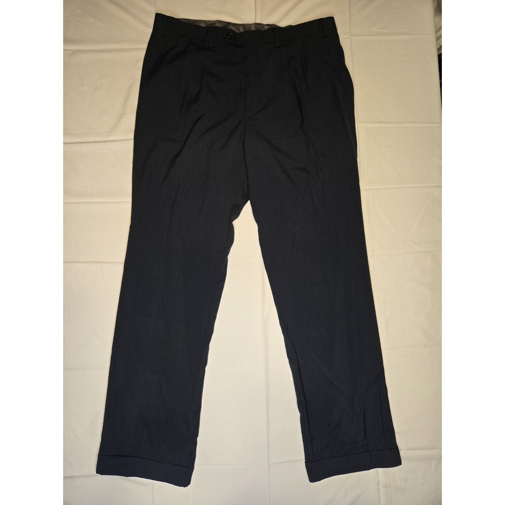 Lauren Ralph Lauren Mens‎ Navy Dress Pants Slacks 36x32 Lightweight Luxe Office